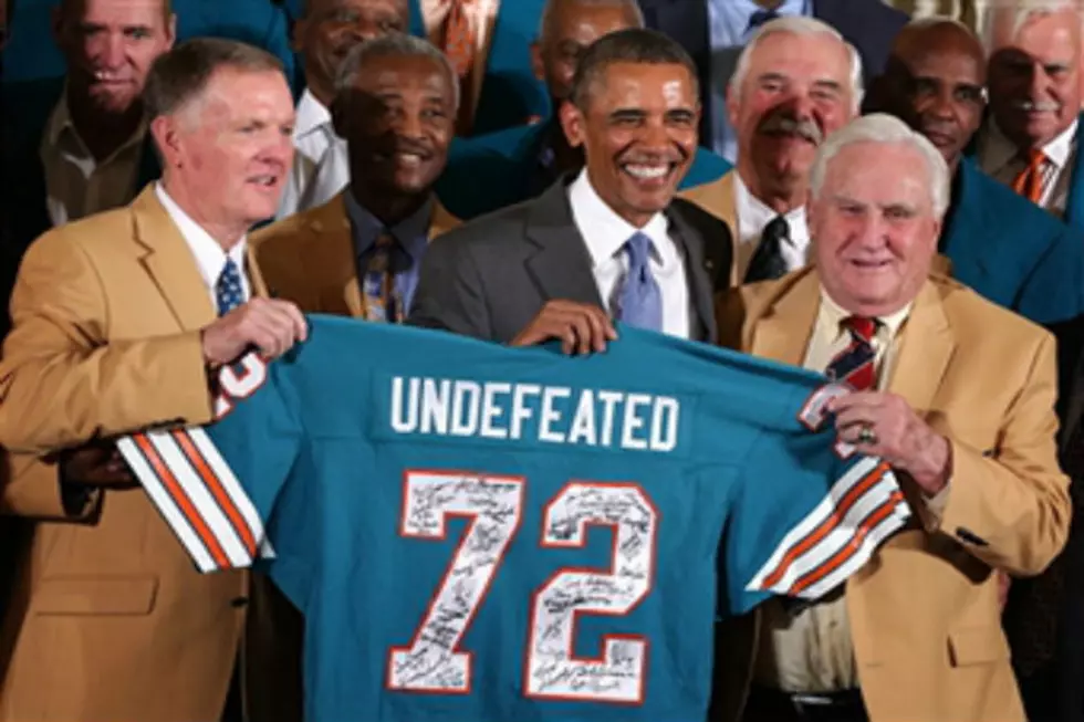 The Undefeated 1972 Miami Dolphins Finally Make It to the White House