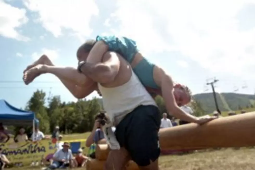 The 14th Annual North American Wife Carrying Championship Is At Sunday River This Weekend