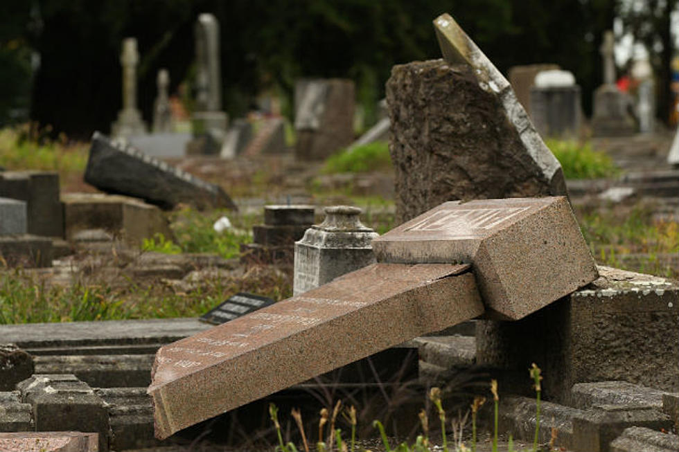 Gravestones In China Cemetary Are Vandalized