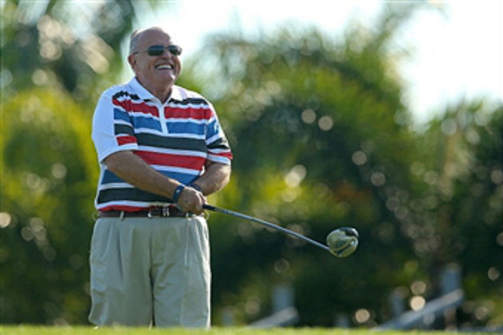 Rudy Giuliani Wants to Make Golf Easier