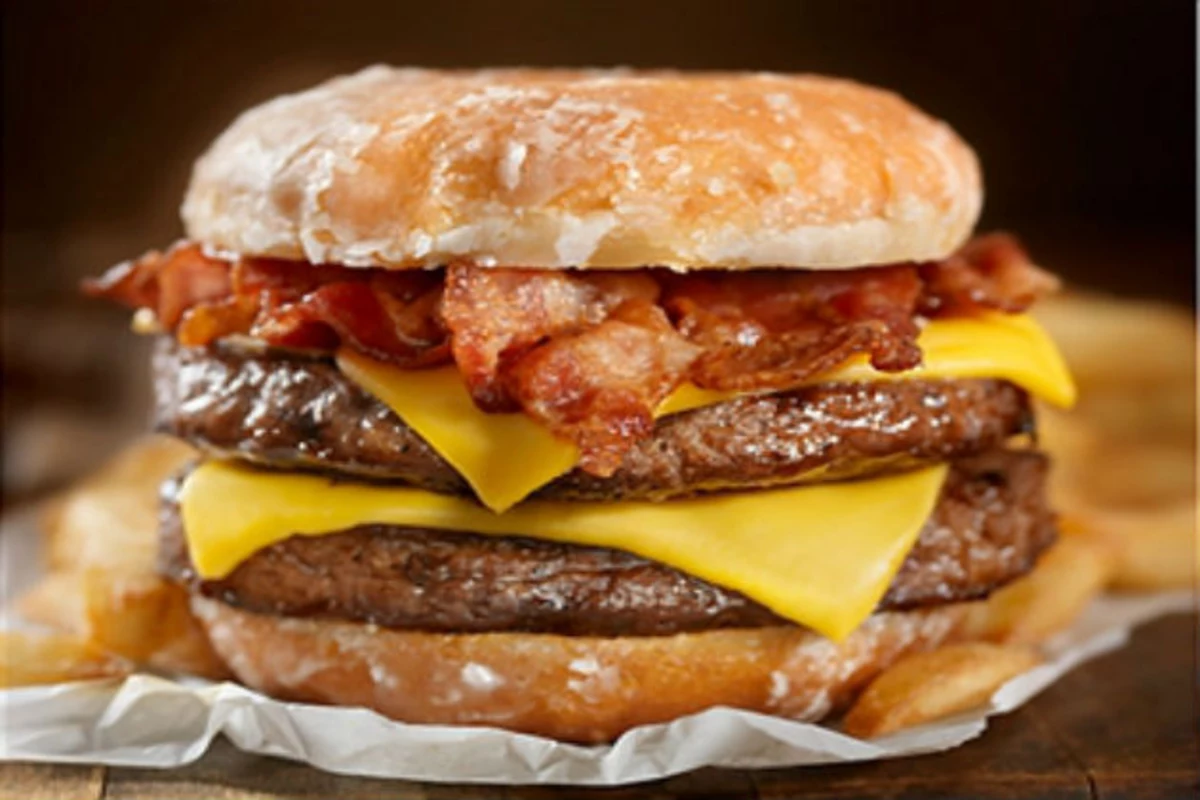 Double Donut Burger, High in Calories But Sounds So Good