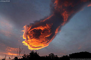 Madeira Portugal Sees Incredible Cloud Formation