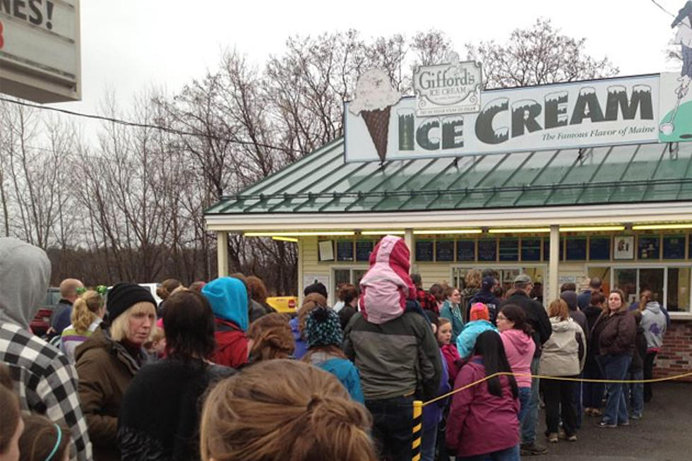 FREE ICE CREAM! Maine’s Favorite Ice Cream – Gifford’s Opens FRIDAY!!