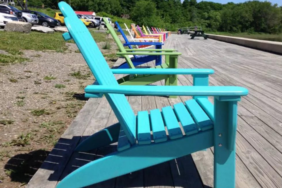 STOLEN CHAIR: Adirondack Chair Stolen From Waterfront In Hallowell