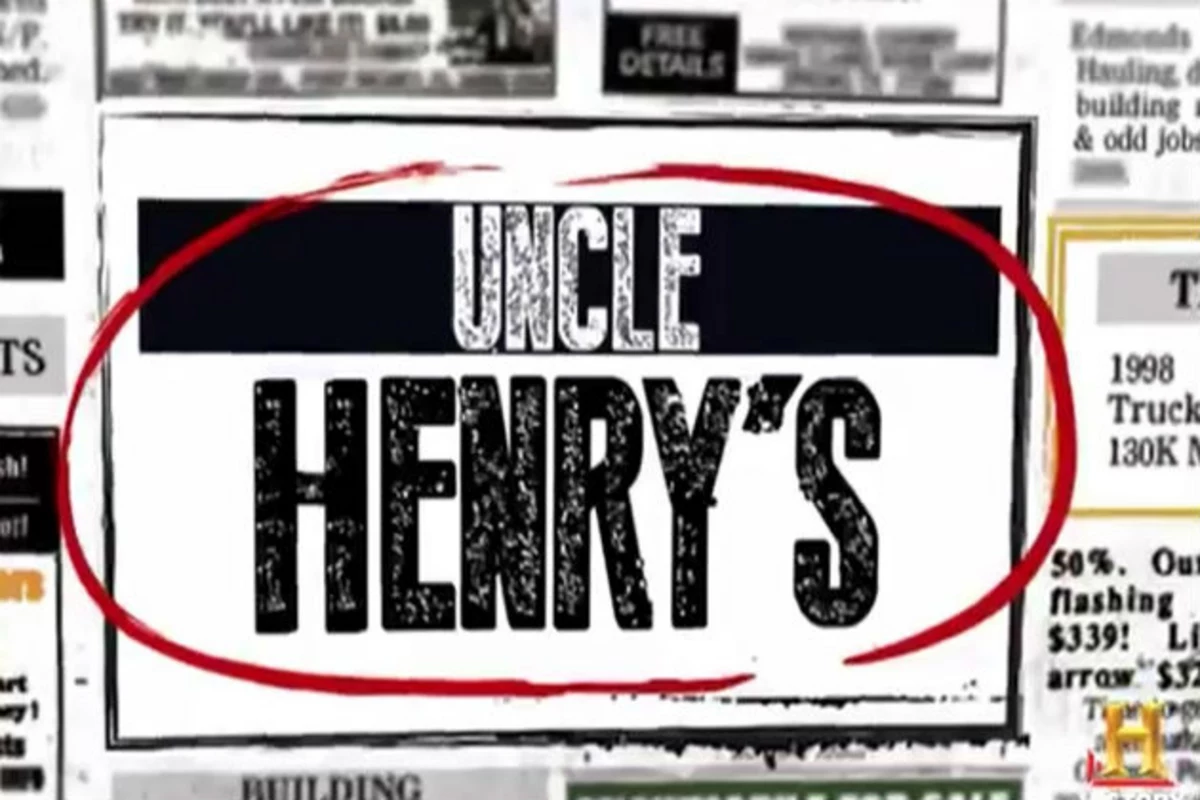 Awesome Uncle Henry's Ads