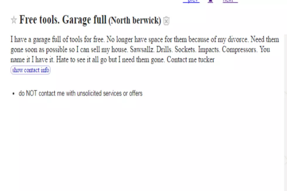 Divorce = FREE TOOLS FOR YOU On Craigslist