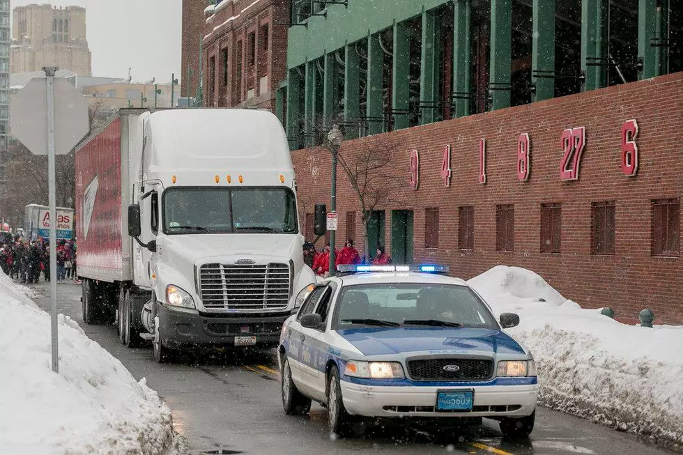 It Is Boston Red Sox Truck Day Today