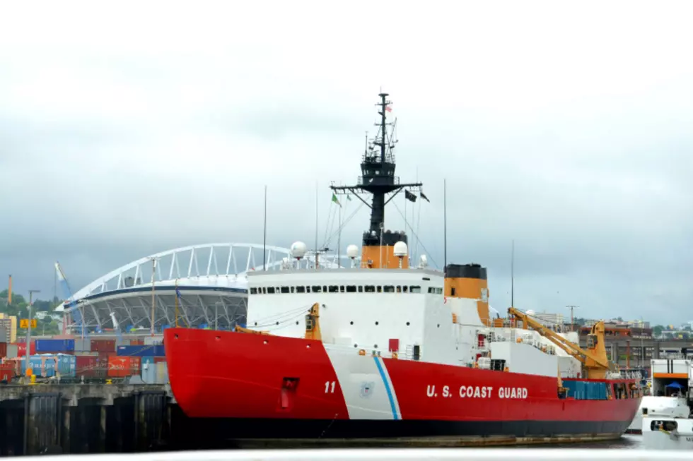 Coast Guard Sends Camera Down To Survey Sunken Tugboat