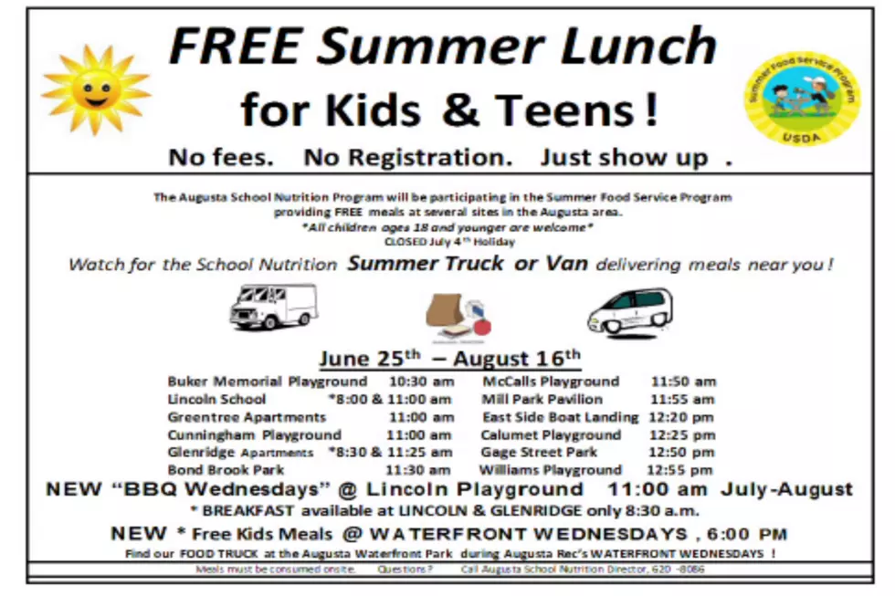 FREE Kids Meals At Waterfront Wednesday Concert Series
