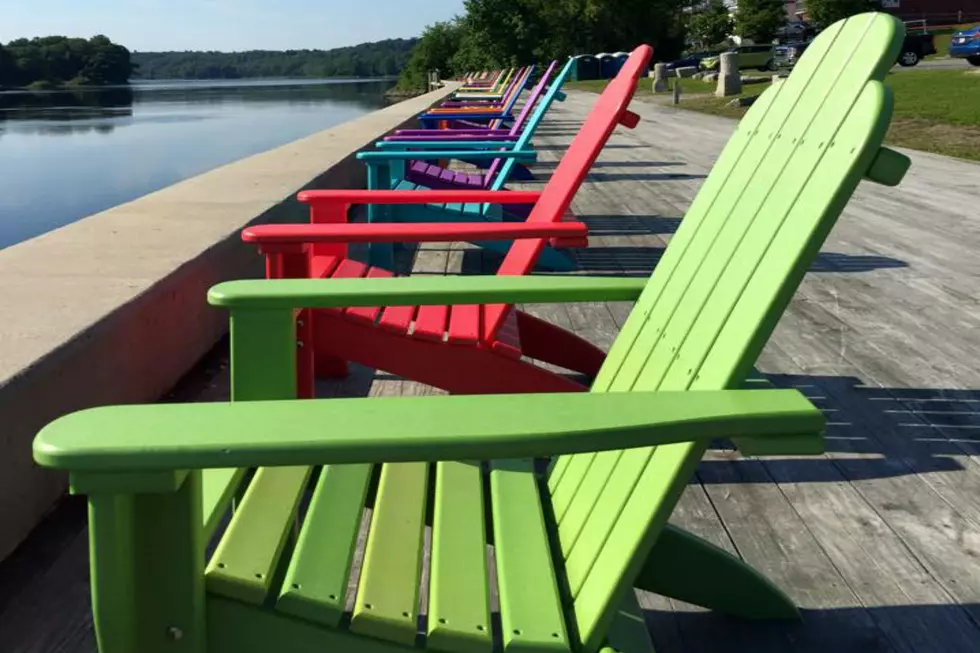 Another Chair Stolen From Hallowell Waterfront