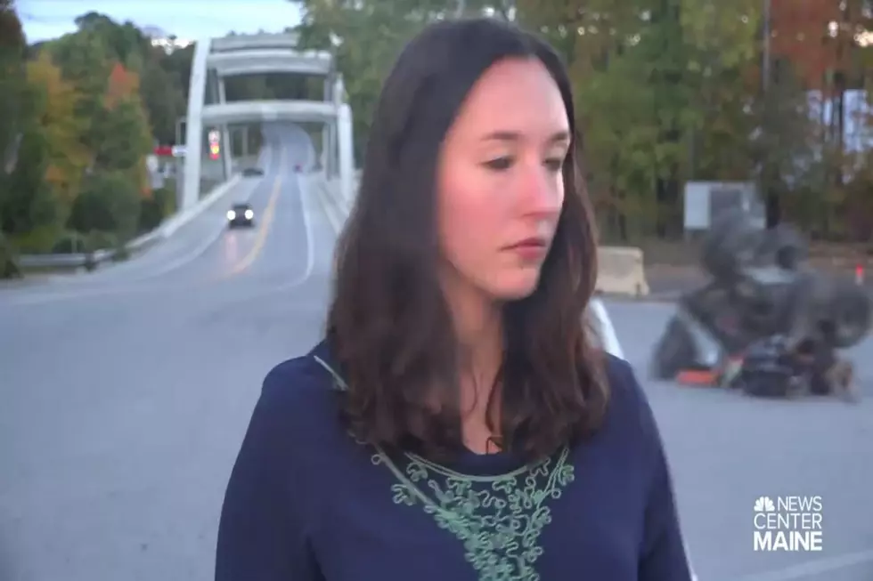 Caught On Camera: Mainers Flipping On 4-Wheeler During News Broadcast