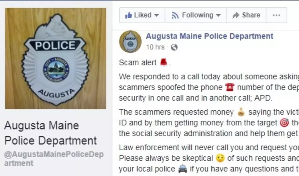 Augusta PD Warns of &#8220;Spoofing&#8221; and it Happened to Me