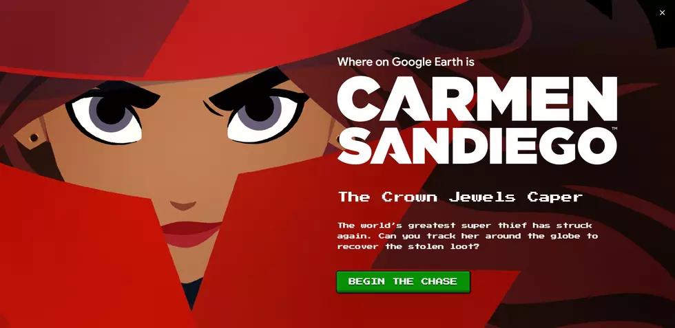 You Can Now Play Carmen Sandiego on Google Earth!