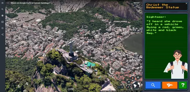 Google Earth game challenges players to find Carmen Sandiego