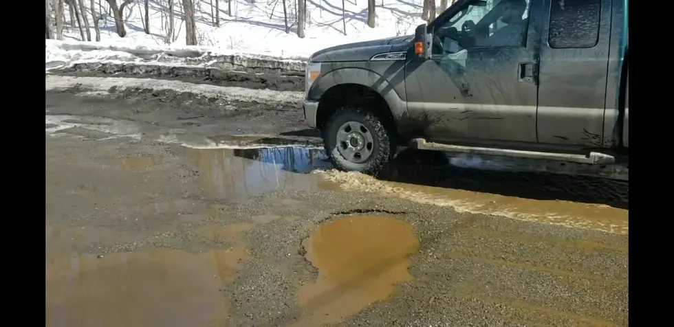 How a Radio Station *Potentially* Fixed Maine&#8217;s Worst Pothole