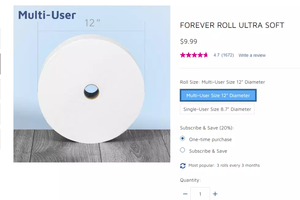 Hold On To Your Butts, Charmin Introduces the 'Forever Roll'