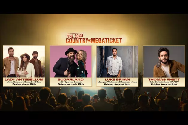 The 2020 Country Megaticket Is Here &#8211; 4 Major Concerts In Bangor