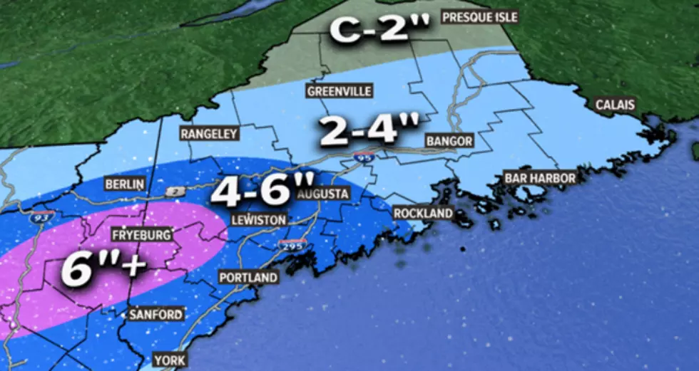 Spring Snow Expected For Monday Evening