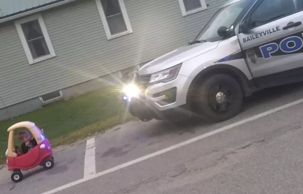Maine Cops Pull Over Cozy Coupe &#8211; So Cute!