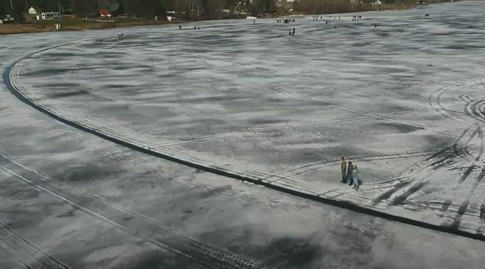 Maine Took Back The World Record For Biggest Ice Carousel 