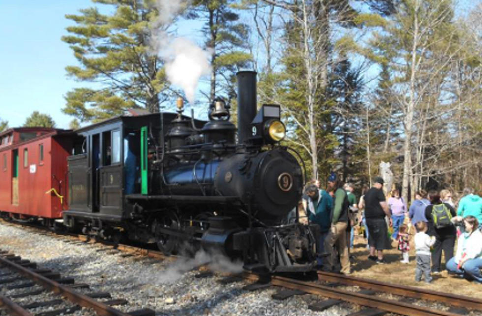 Central Maine Train Ride & Easter Egg Hunt This Weekend!