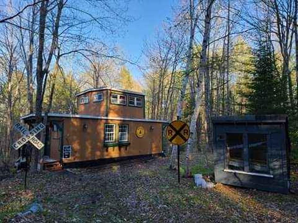 Someone In Fairfield Is Selling An Adorable Caboose Tiny House