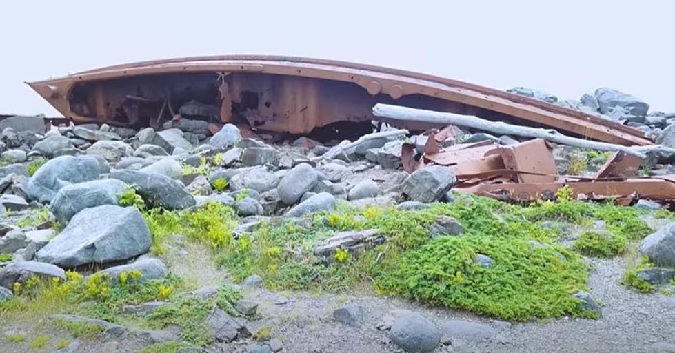 This Island Shipwreck Is A Perfect Backdrop For Your Maine Photos