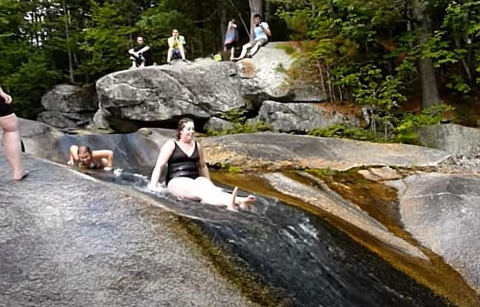 Little-Known Natural Waterslide In Maine Is A Must Visit