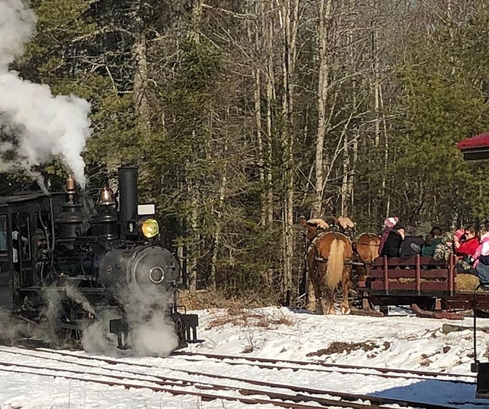 All Aboard For This Maine Winter Train Ride Adventure