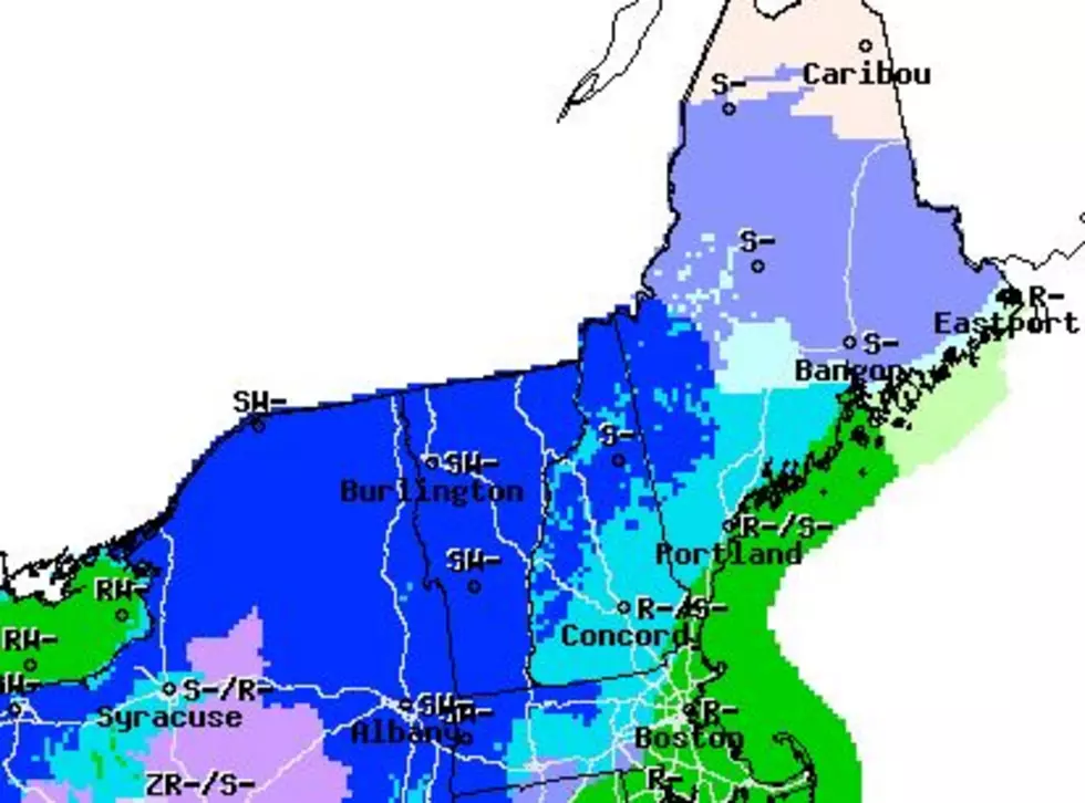 Looming 2,000 Mile Long Storm Track Will Bring Snow To Maine