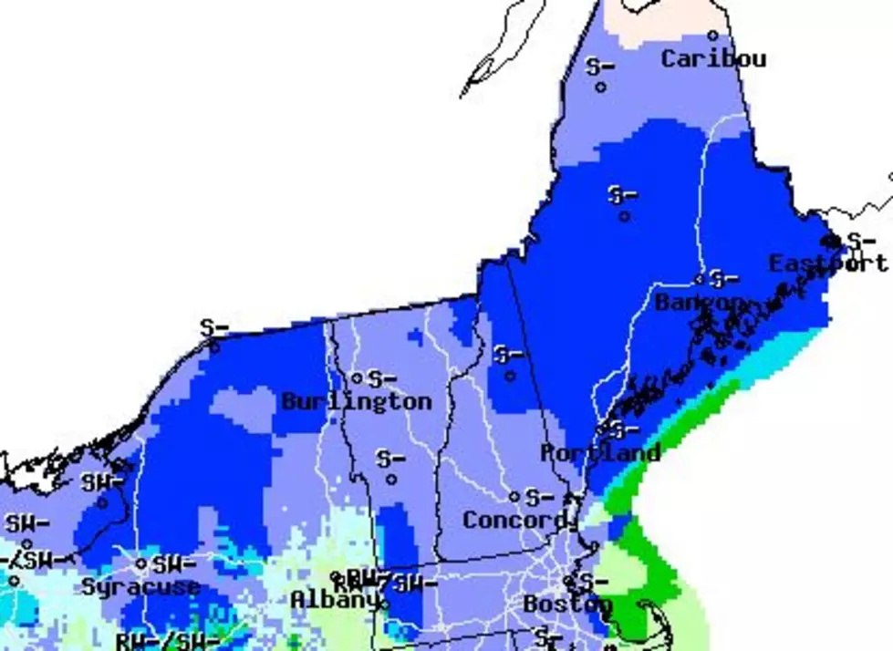 How Much Snow Are Maine And New Hampshire Going To Get On Friday?