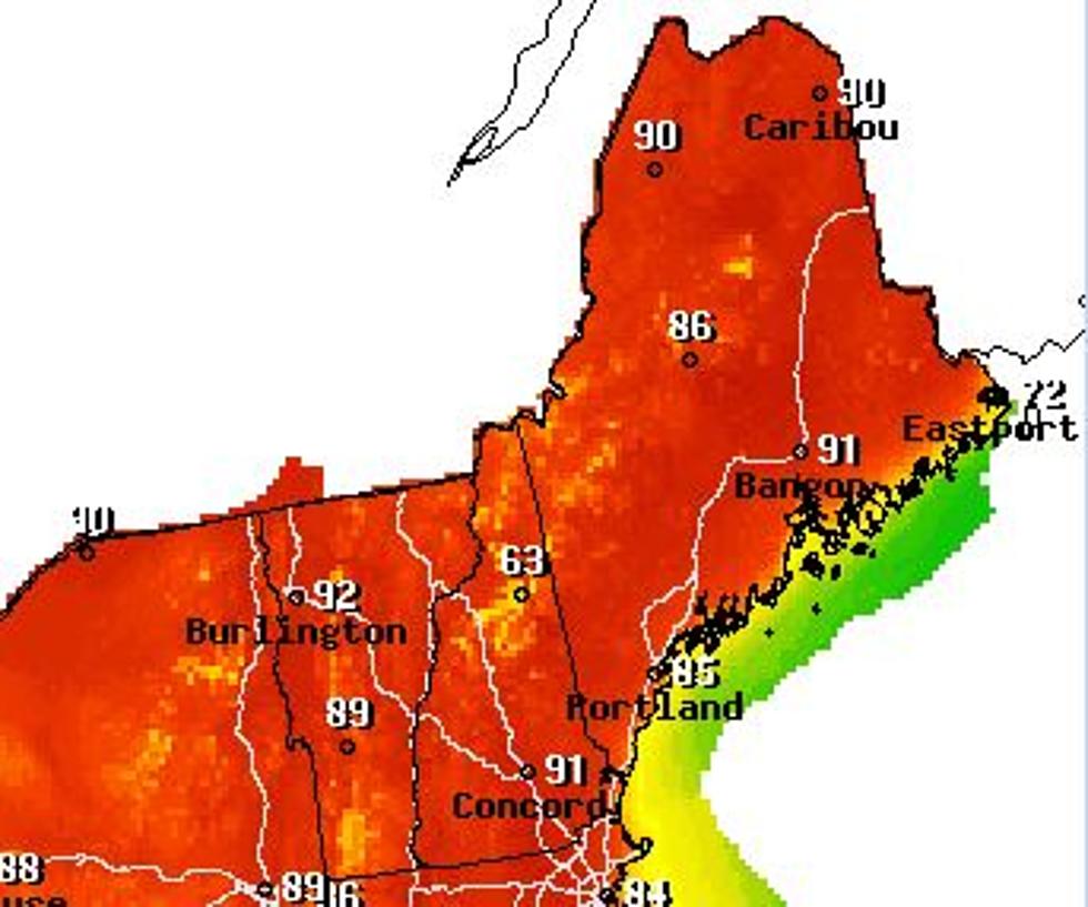 Much Of Maine Will Feel Like A Blast Furnace On Thursday