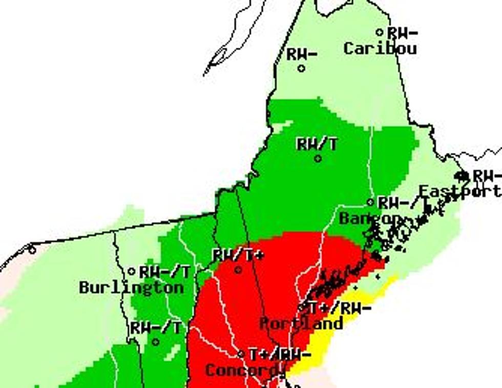 Parts Of Central Maine Could See Severe Storms On Thursday