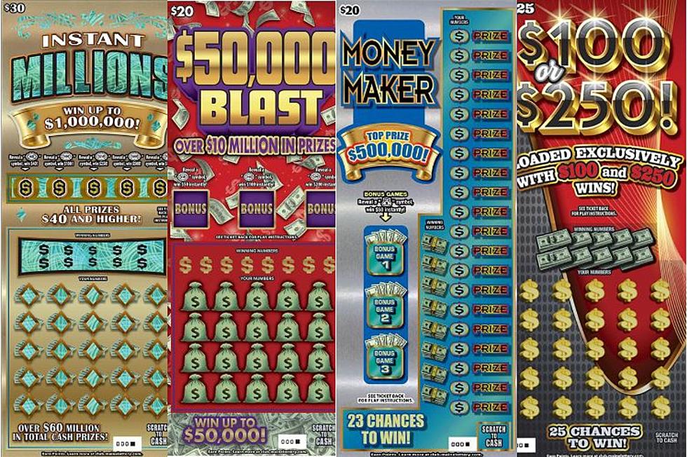 These Scratch Tickets from the Maine Lottery Have Huge Jackpots