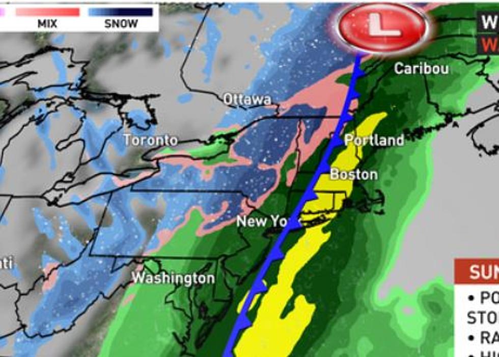 Maine, Massachusetts Could End Weekend With Strong Winter Storm