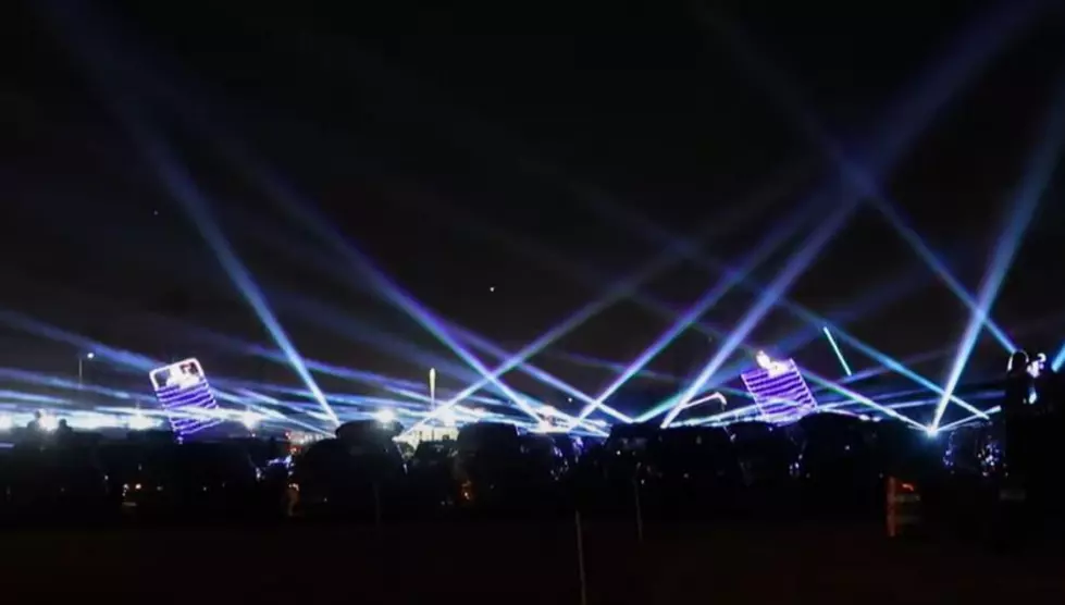 This Epic Laser Light Show Returns to Clinton, Maine, This Summer