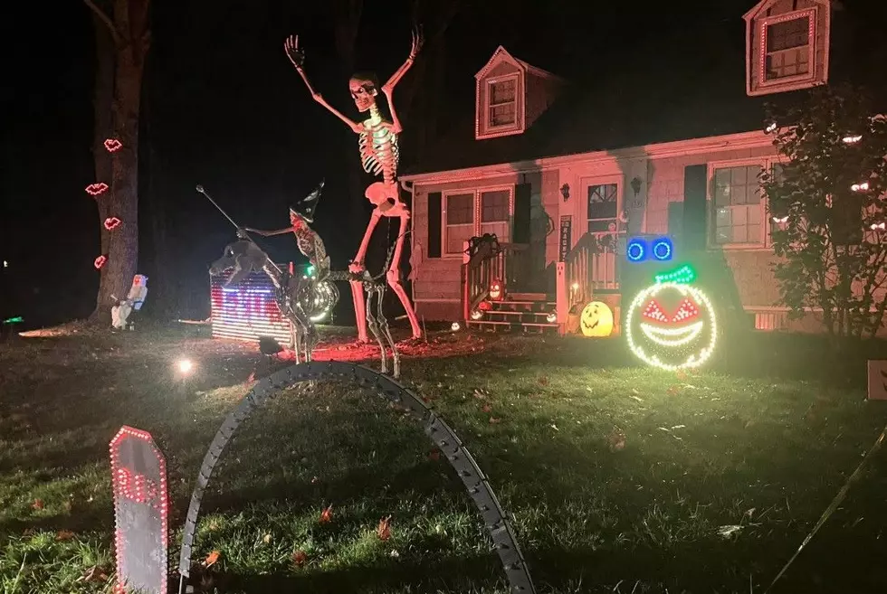 This Spectacular Maine Halloween Display Is Worth a Look After Dark