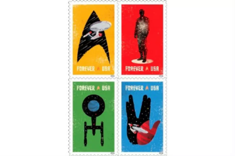 Star Trek Honored With Postage Stamps for its 50th Anniversary
