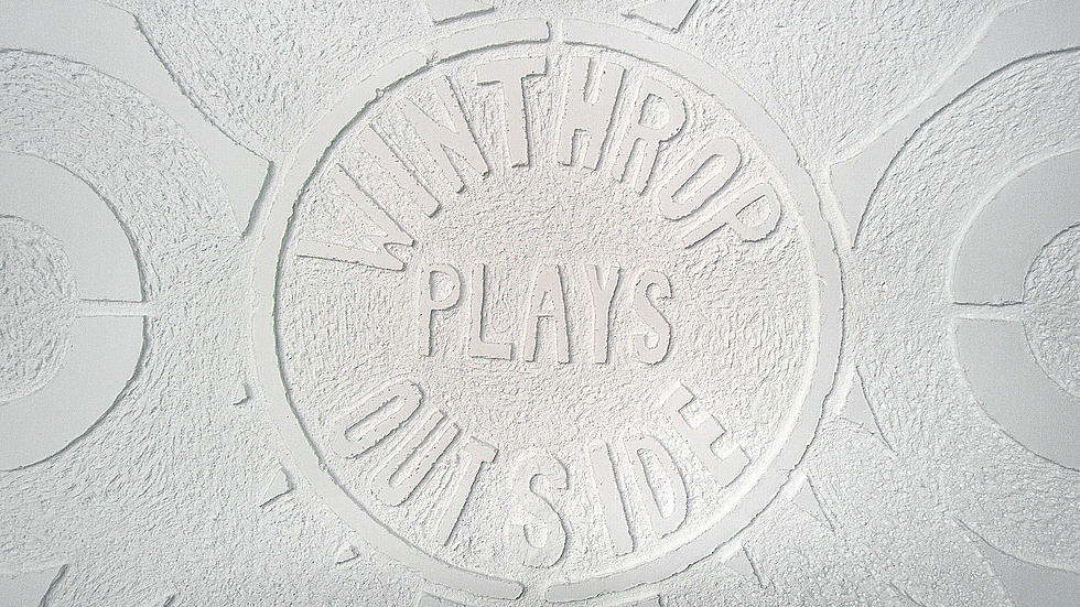 ‘Winthrop Plays Outside’ Snow Art at Winthrop Middle School [Video + Pix]