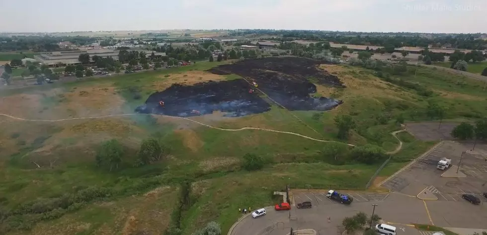 Incredible Drone Footage of Loveland Fire