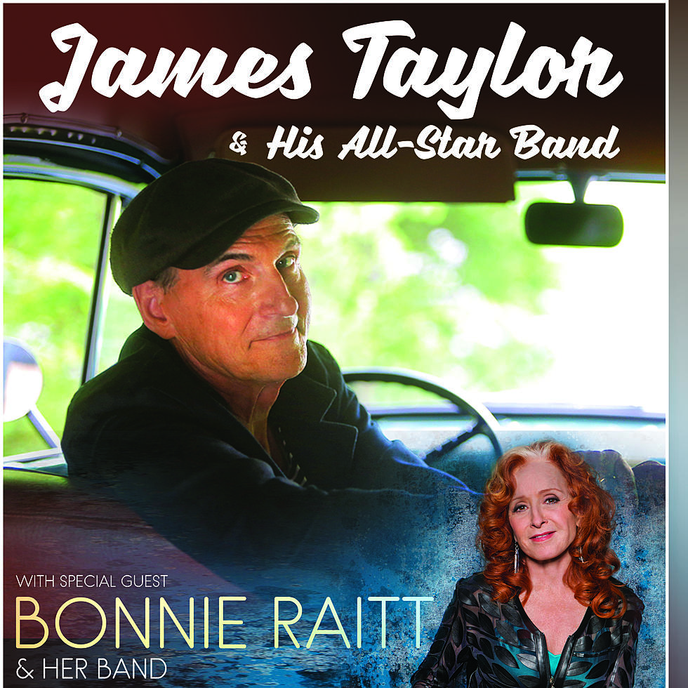 James Taylor with Bonnie Raitt May 27, 2018 at Fiddler's Green