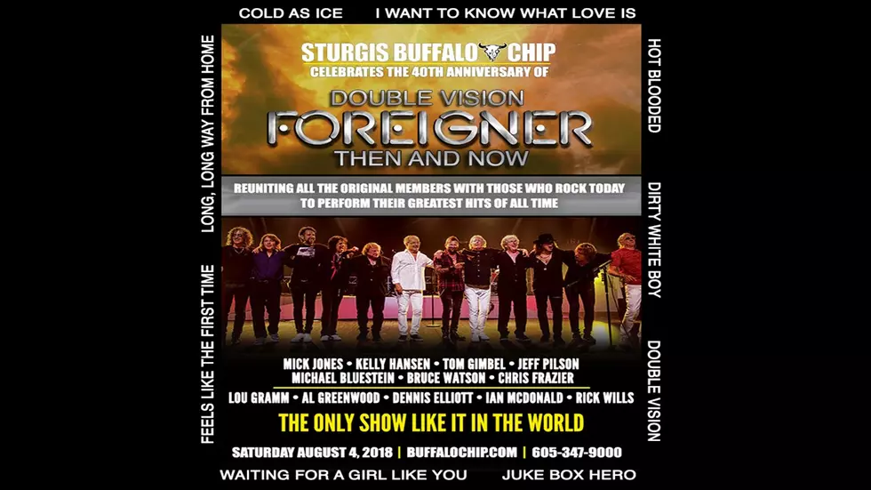 Foreigner to Reunite All Members for One Night at Sturgis