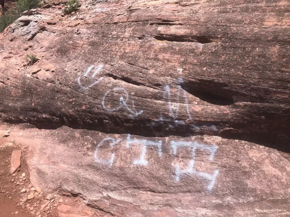 Vandals Sought For Graffiti At Devil&#8217;s Backbone Natural Area