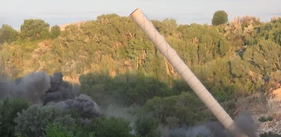 Video of Colorado Power Plant Being Demolished is Mesmerizing