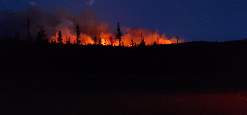 Wildfire Burning North of Steamboat Springs at 2100 Acres