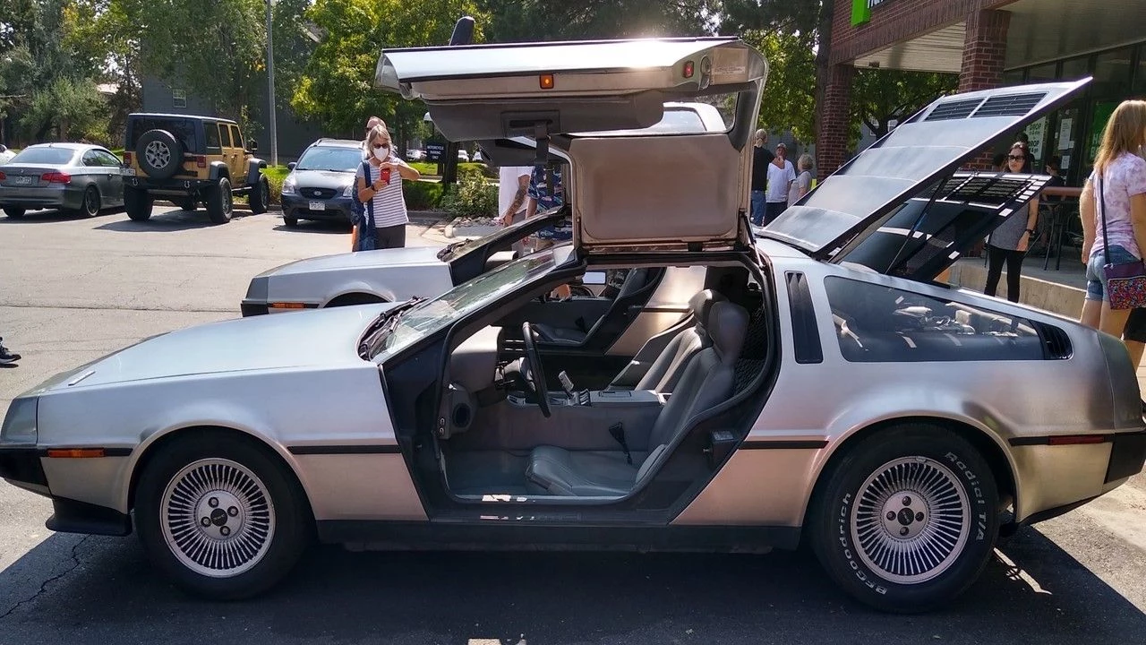 Dinky' DeLorean Steals the Show at Totally 80's Pizza