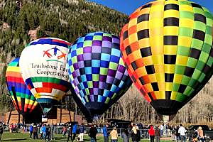 Beautiful Skies: Telluride Hot Air Balloon Festival June 2-4,...