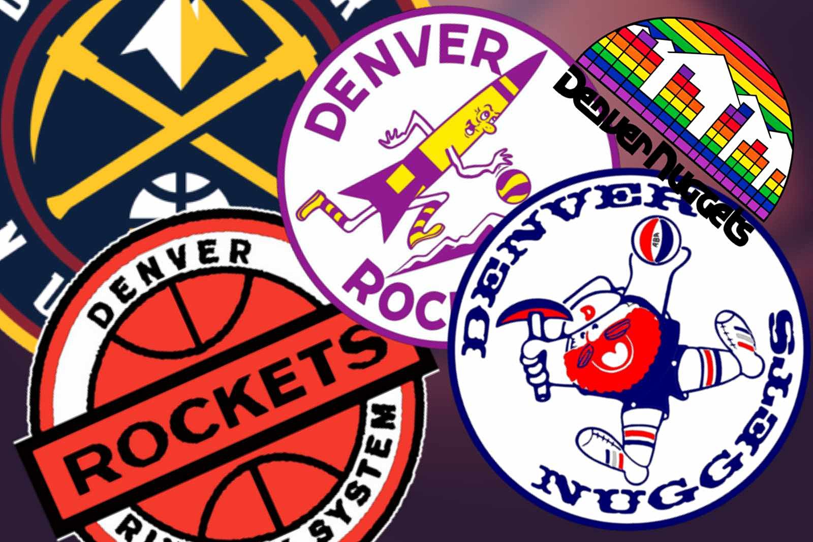 Denver Sports Team Logos Denver Broncos Denver Nuggets Denver