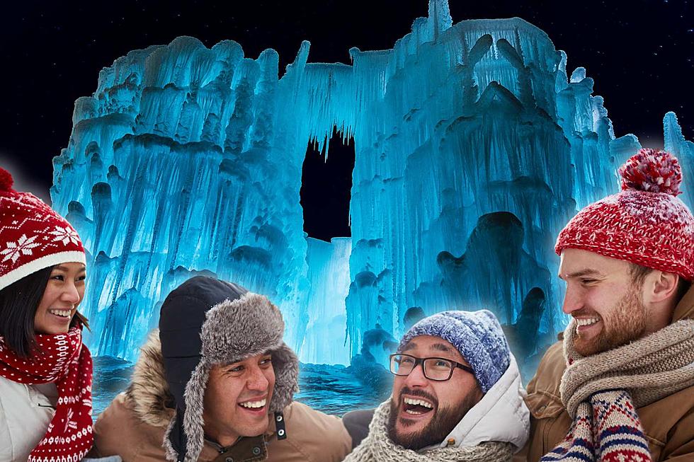 The world's largest mountaintop snow fort is back at Colorado's