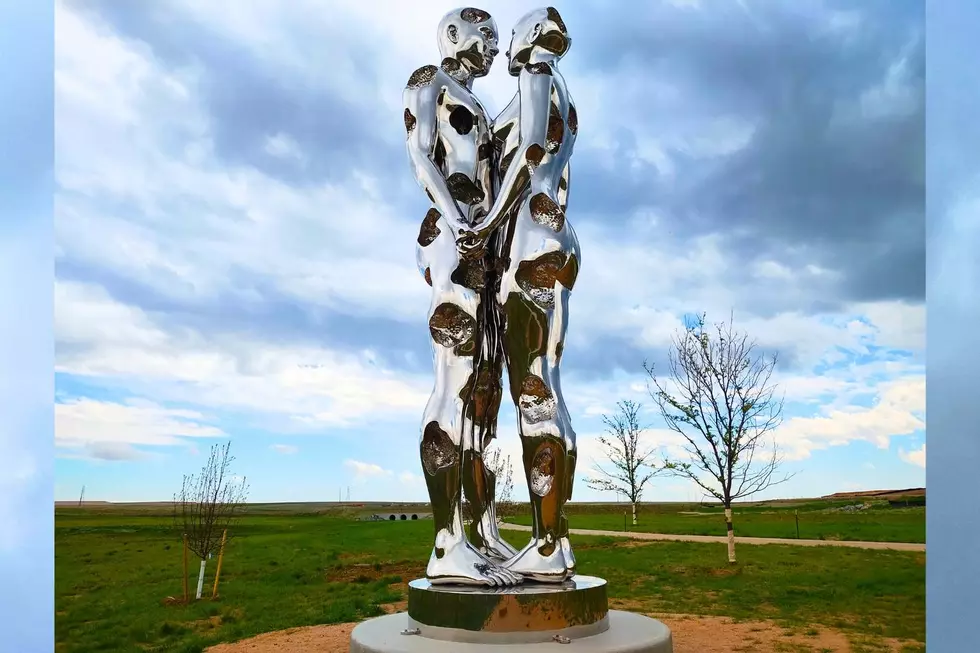 Broken But Together sculpture in Aurora, Colorado